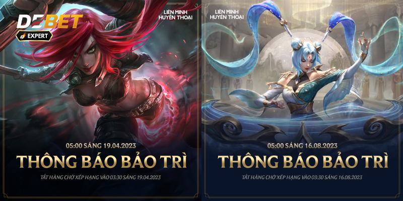 Lịch Bảo Trì LMHT Hôm Nay
